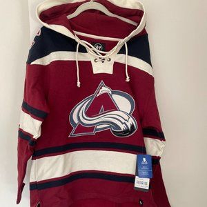 47 Superior Lacer pullover hoodie- Colorado Avalanche